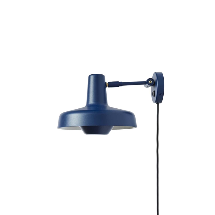 ARIGATO wandlamp extra kort, blauw