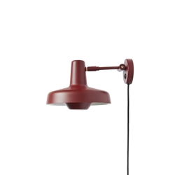 ARIGATO wandlamp extra kort, rood