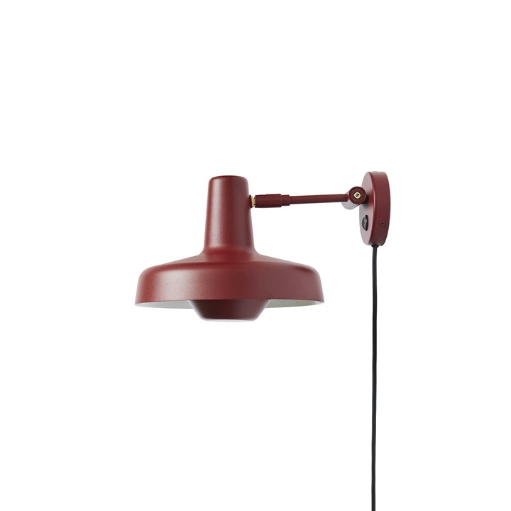 ARIGATO wandlamp extra kort, rood