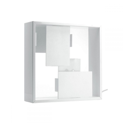 Fato tafel-/wandlamp, wit