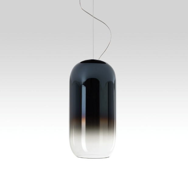 Gople hanglamp, blauw