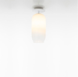 Gople Mini plafondlamp, wit/wit