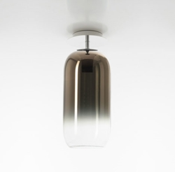 Gople plafondlamp, brons