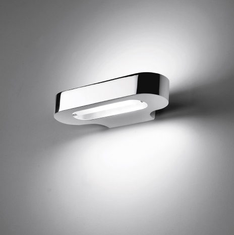 Talo wandlamp LED, gepolijst chroom