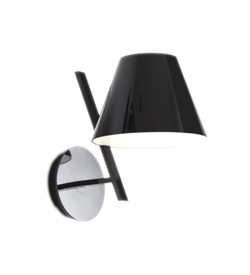 La Petite wandlamp zwart, LED