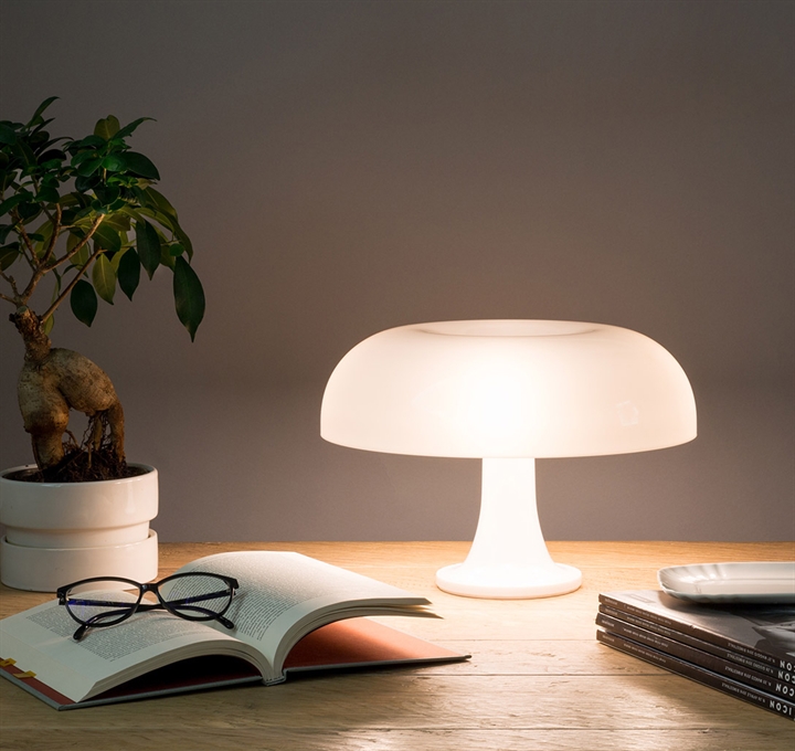 Nessino tafellamp, wit