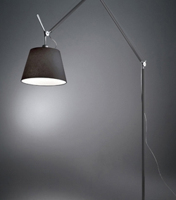 Tolomeo Mega Terra zwart, Ø42