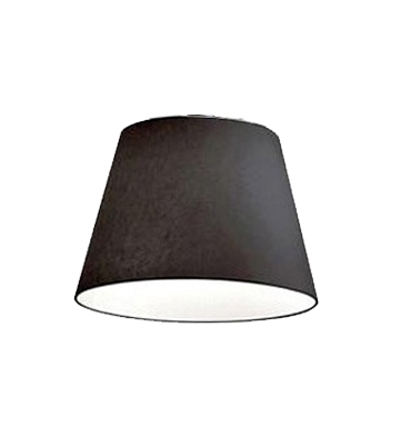 Tolomeo Mega kap, Ø42 - zwart