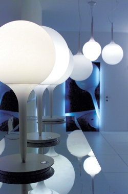 Castore 25 tafellamp, wit