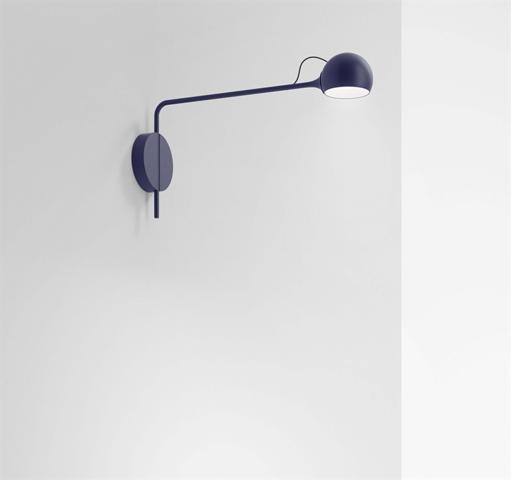 Ixa wandlamp hardwired, blauw