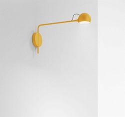 Ixa wandlamp hardwired, geel