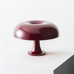 Nessino tafellamp, ruby red