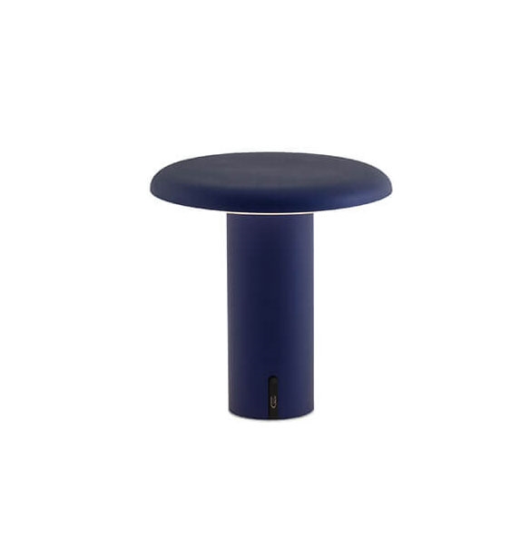 Takku tafellamp / batterijlamp, geanodiseerd blauw