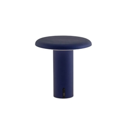 Takku tafellamp / batterijlamp, geanodiseerd blauw