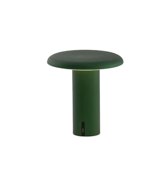 Takku tafellamp / batterijlamp, geanodiseerd groen