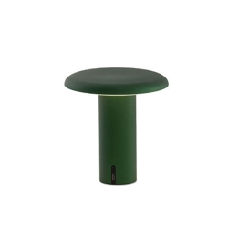 Takku tafellamp / batterijlamp, geanodiseerd groen