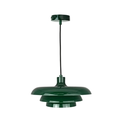 Ava hanglamp Ø31, donkergroen