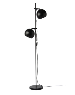 BALL DOUBLE vloerlamp, mat zwart