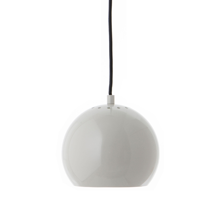 Ball hanglamp Ø18, glanzend grijs (limited)