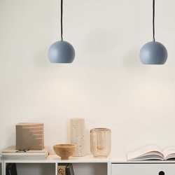 Ball Hanglamp Ø18, mat citadel blue