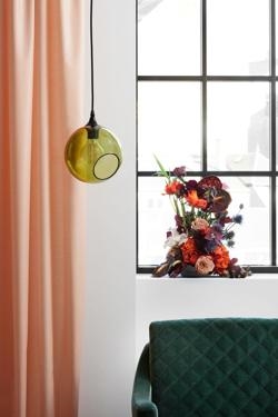 Ballroom hanglamp, groen
