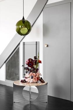 Ballroom hanglamp, groen