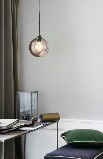 Ballroom hanglamp, smoke