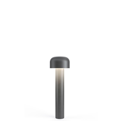 Bellhop Bollard H380 buitenvloerlamp, antraciet