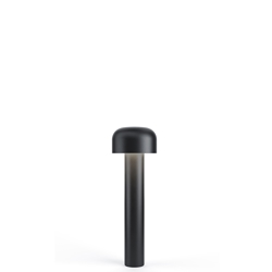 Bellhop Bollard H380 buitenvloerlamp, zwart