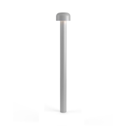 Bellhop Bollard H850 buiten vloerlamp, grijs