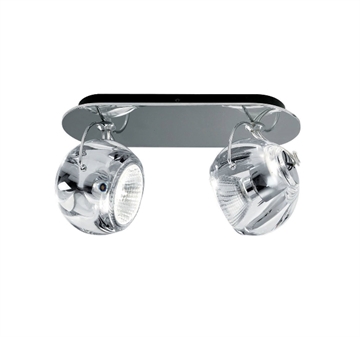 Beluga 2 wandlamp/plafondlamp, helder