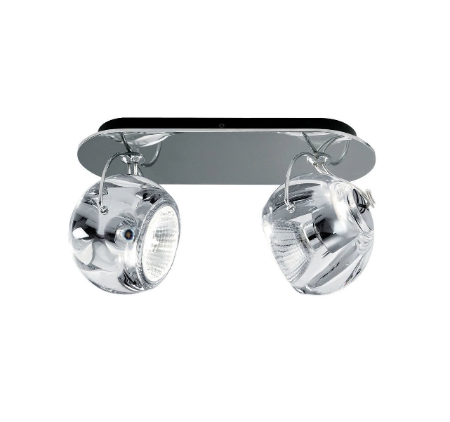 Beluga 2 wandlamp/plafondlamp, helder