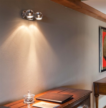 Beluga 2 wand/plafondlamp