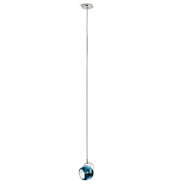Beluga hanglamp, blauw