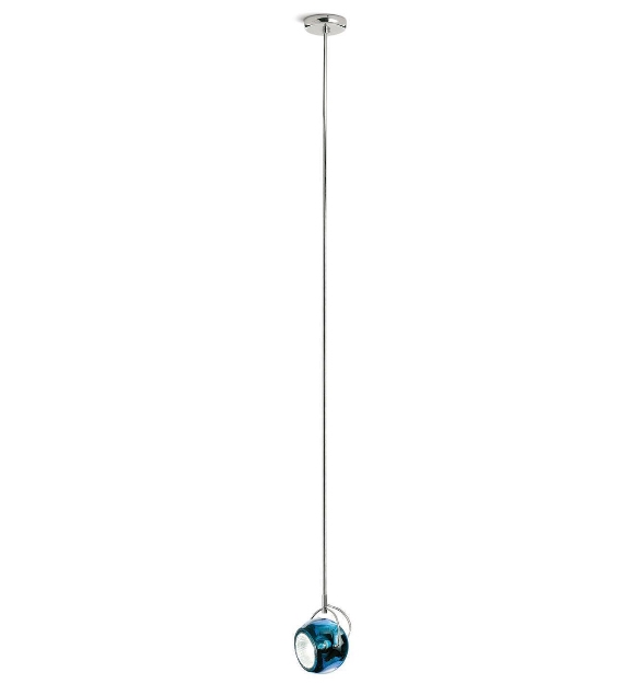 Beluga hanglamp, blauw