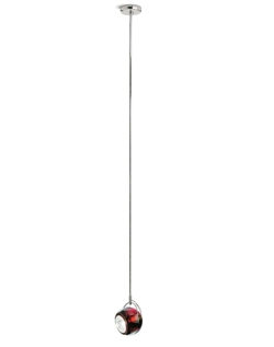 Beluga hanglamp, rood