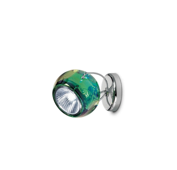 Beluga wandlamp/plafondlamp, groen