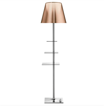 Bibliotheque National Vloerlamp, Brons