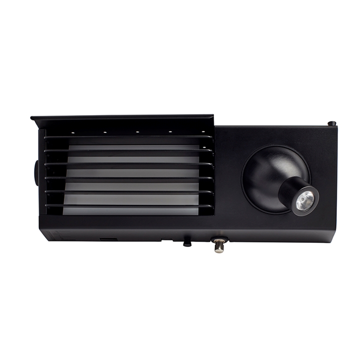 Biny Bedside linker wandlamp, zwart