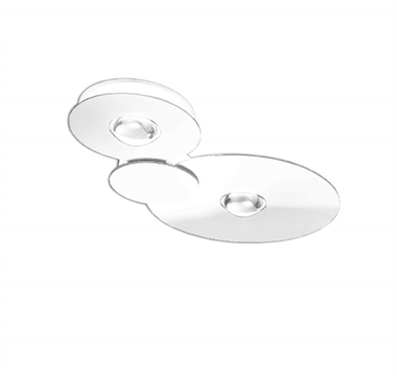 Bugia Double plafondlamp, wit