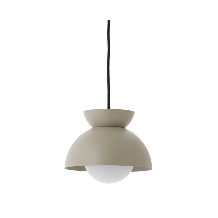 Butterfly hanglamp Ø21, mat tan grey