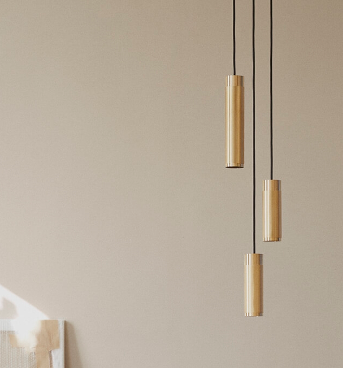 Thorup Copenhagen Patrone Cluster hanglamp small, messing