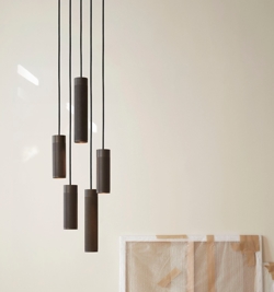 Thorup Copenhagen Patrone Cluster hanglamp groot, gebronsd messing