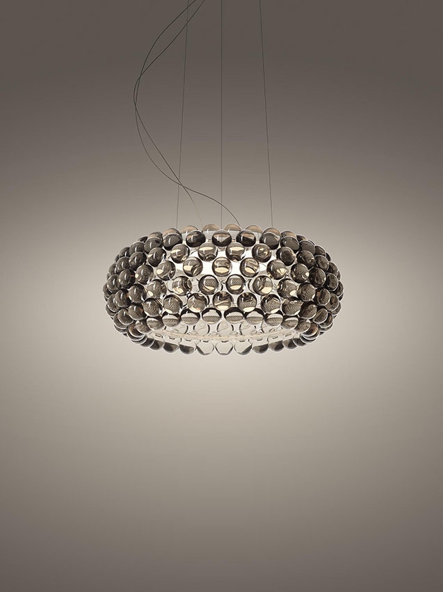 Caboche Plus Media LED hanglamp MyLight tunable white, grijs