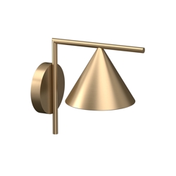 Captain Flint buiten wandlamp, messing