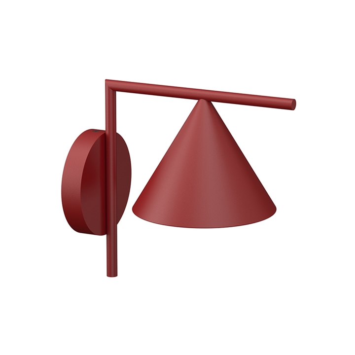 Captain Flint buiten wandlamp, rood