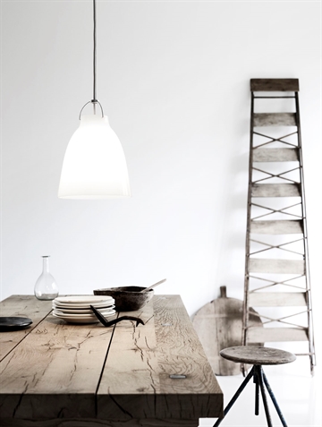 Caravaggio Hanglamp opaal P2