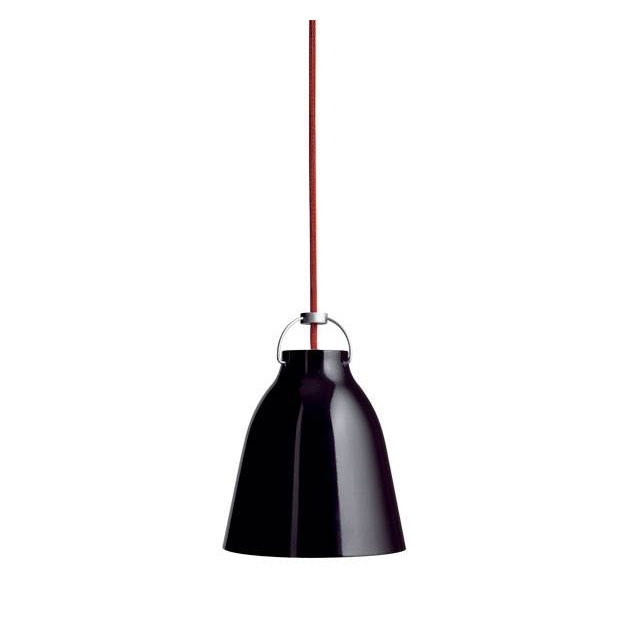 Caravaggio Hanglamp zwart/rood P1