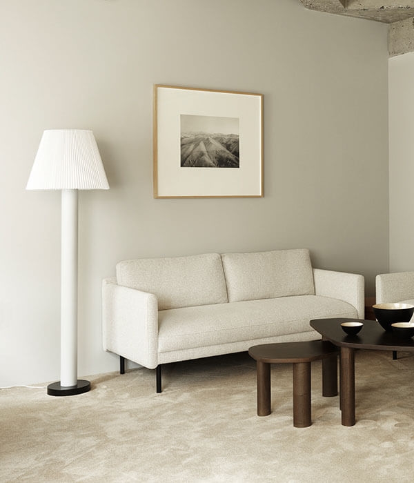 Normann Copenhagen Cellu vloerlamp, wit