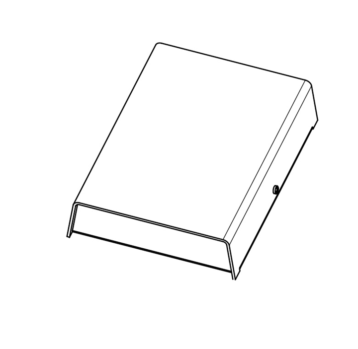 Compendium hanglamp rozet m/driver, wit